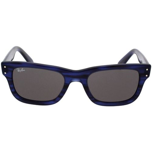 Hodinky & Bižuterie sluneční brýle Ray-ban Occhiali da Sole MR Burbank RB2283 1339B1 Modrá