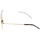Hodinky & Bižuterie sluneční brýle Yves Saint Laurent Occhiali da Sole Saint Laurent New Wave SL 303 Jerry 004 Zlatá