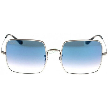 Ray-ban sluneční brýle Occhiali da Sole Square RB1971 91493F - Stříbrná