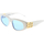 Hodinky & Bižuterie Ženy sluneční brýle Balenciaga Occhiali da Sole  BB0095S 004 Bílá