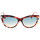 Hodinky & Bižuterie sluneční brýle Tom Ford Occhiali da Sole  Kira FT0821 55P Hnědá