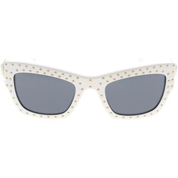 Hodinky & Bižuterie Ženy sluneční brýle Versace Occhiali da Sole  VE4358 401/87 Bílá