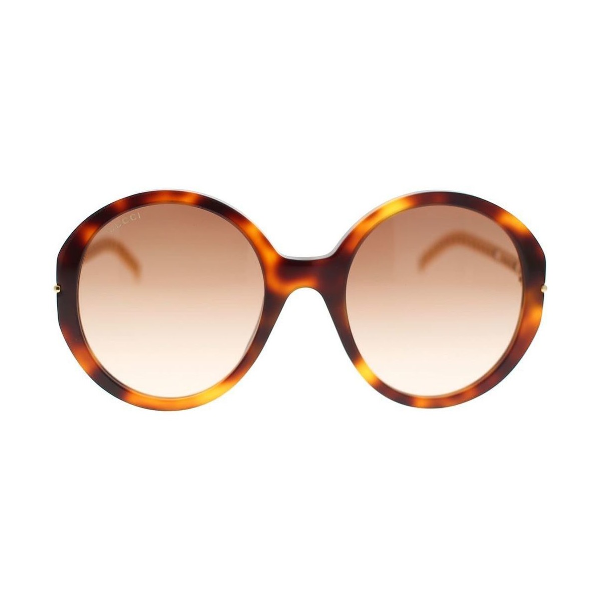Hodinky & Bižuterie Ženy sluneční brýle Gucci Occhiali da Sole  GG0726S 002 Hnědá
