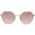 Hodinky & Bižuterie Ženy sluneční brýle Vogue Occhiali da Sole  VO4180S 507514 Zlatá
