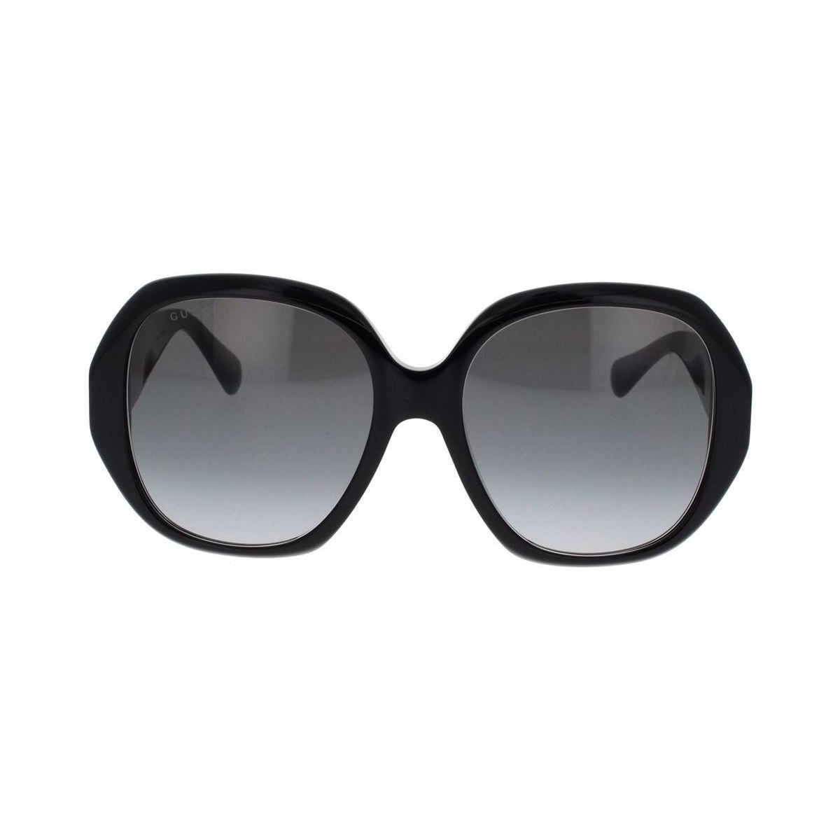 Hodinky & Bižuterie Ženy sluneční brýle Gucci Occhiali da Sole  GG0796S 001 Černá