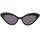 Hodinky & Bižuterie Ženy sluneční brýle Gucci Occhiali da Sole GG0978S 004 Black Gold Grey Černá