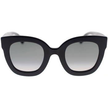Hodinky & Bižuterie Ženy sluneční brýle Gucci Occhiali da Sole  GG0208S 001 Černá