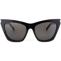 Hodinky & Bižuterie Ženy sluneční brýle Yves Saint Laurent Occhiali da Sole Saint Laurent New Wave SL 214 Kate 001 Černá