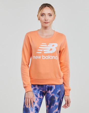 Textil Ženy Mikiny New Balance ESSENTIALS CREW Oranžová