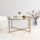 Bydlení Konferenční stolky Decortie Coffee Table - Gold Sun S404 Zlatá