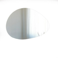 Bydlení Zrcadla Decortie Mirror - Porto Ayna 90x60 cm Bílá