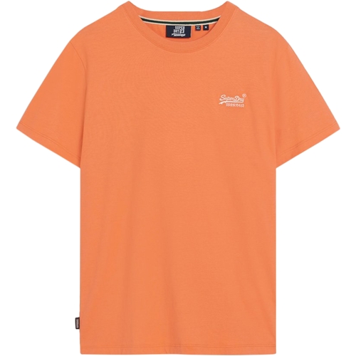 Textil Muži Trička s krátkým rukávem Superdry 235471 Oranžová