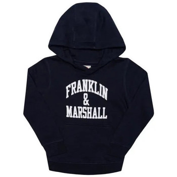Textil Muži Mikiny Franklin & Marshall Sweatshirt  Basic Modrá