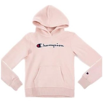 Textil Dívčí Mikiny Champion Hooded Sweatshirt Růžová
