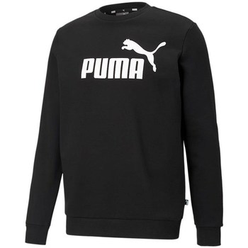 Textil Muži Mikiny Puma Essentials Big Logo Černá