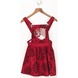 Textil Dívčí Krátké šaty Desigual 18WGVW04-3078 Červená