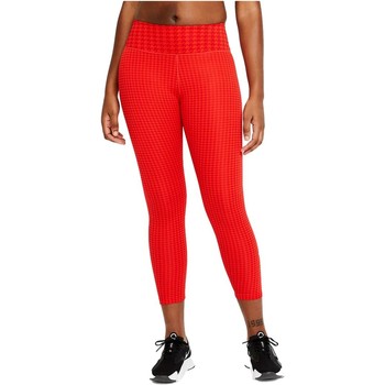 Textil Ženy Legíny Nike LEGGINS ROJOS MUJER  DRI-FIT DD4563 Červená
