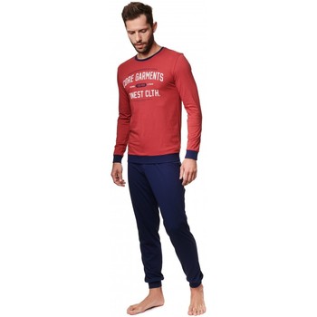 Textil Muži Pyžamo / Noční košile Esotiq & Henderson Pánské pyžamo 39254 Agent red 