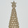 Bydlení Vánoční dekorace Bizzotto PINO KAMILLA ORO H24 Bílá