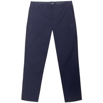Textil Muži Kalhoty 4F SPMTR081 Tmavomodré