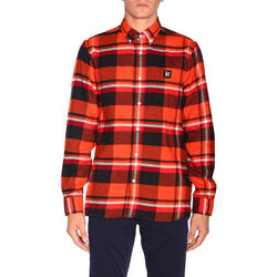 Textil Muži Košile s dlouhymi rukávy Tommy Hilfiger - mw0mw12110 Červená