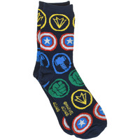 Spodní prádlo Muži Ponožky Kisses And Love HU5677-NAVY Modrá
