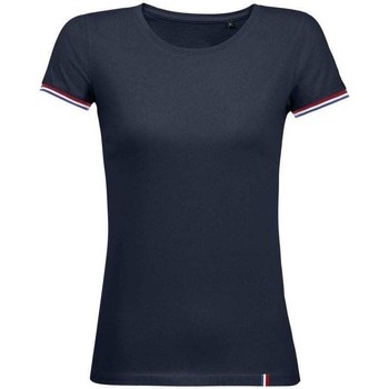 Textil Ženy Trička s krátkým rukávem Sol's T-shirt femme  rainbow Modrá
