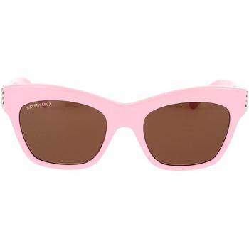 Hodinky & Bižuterie Ženy sluneční brýle Balenciaga Occhiali da Sole  BB0132S 003 Růžová
