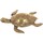 Bydlení Sošky a figurky Signes Grimalt Turtle Obrázek Zlatá