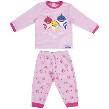 Textil Děti Pyžamo / Noční košile Baby Shark 2200006326 Růžová