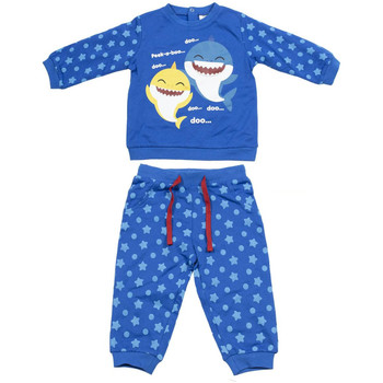 Textil Děti Teplákové soupravy Baby Shark 2200006327 Modrá