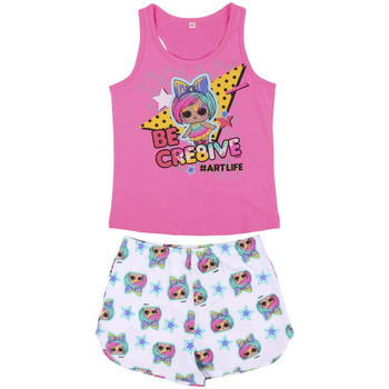 Textil Dívčí Pyžamo / Noční košile Lol 2200007306 Růžová