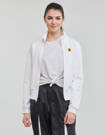 Textil Ženy Teplákové bundy Nike Full-Zip Tennis Jacket Bílá / Bílá