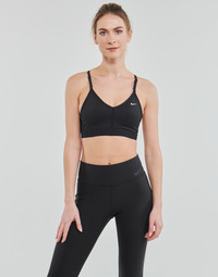 Textil Ženy Sportovní podprsenky Nike V-Neck Light-Support Sports Bra Černá / Černá / Černá / Bílá