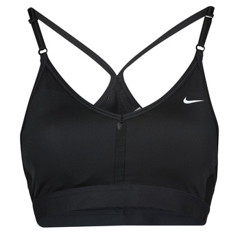 Textil Ženy Sportovní podprsenky Nike V-Neck Light-Support Sports Bra Černá / Černá / Černá / Bílá