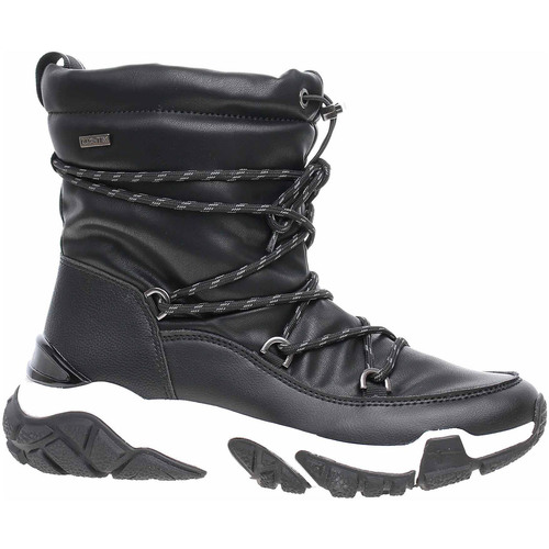 Boty Ženy Zimní boty Tamaris Dámské sněhule  1-26835-37 black Černá