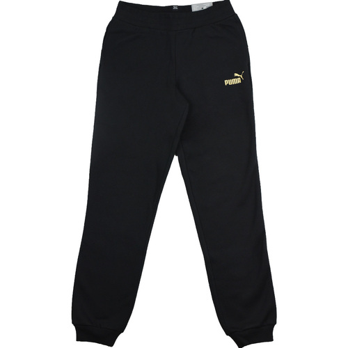 Textil Dívčí Teplákové kalhoty Puma Essential Sweatpants FL G Černá