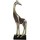 Bydlení Sošky a figurky Signes Grimalt Žirafa Obrázek Zlatá