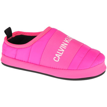 Boty Ženy Papuče Calvin Klein Jeans Home Shoe Slipper Růžová