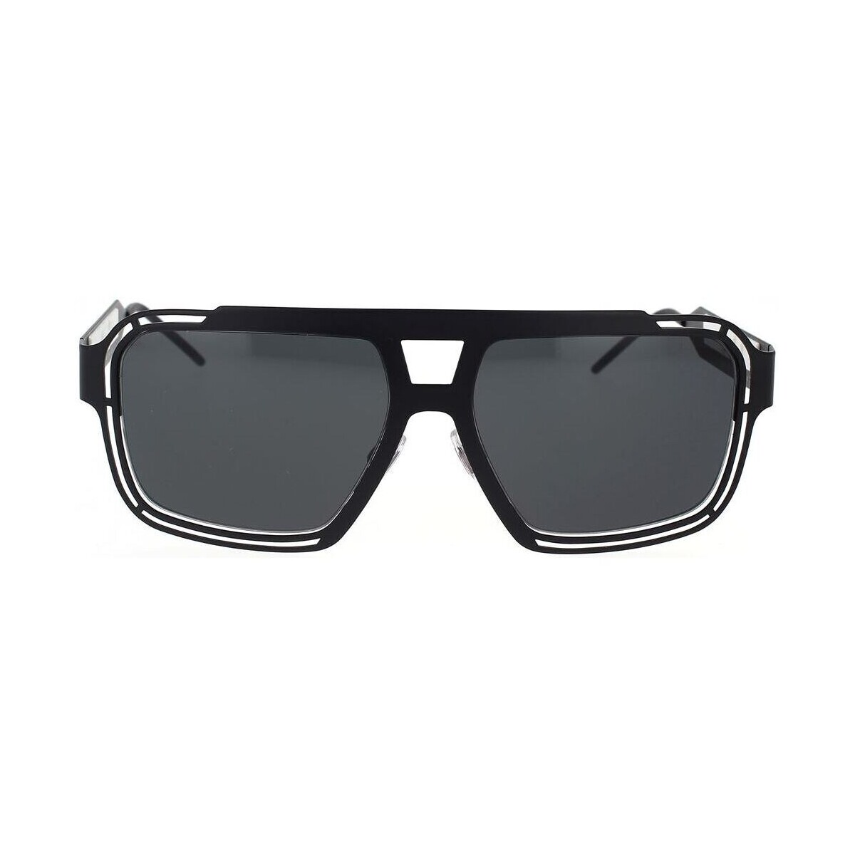 Hodinky & Bižuterie sluneční brýle D&G Occhiali da Sole Dolce&Gabbana DG2270 327687 Černá