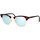 Hodinky & Bižuterie sluneční brýle Ray-ban Occhiali da Sole  Clubmaster RB3016 114530 Hnědá