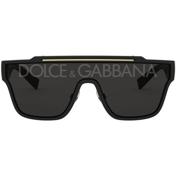 Hodinky & Bižuterie sluneční brýle D&G Occhiali da Sole  DG6125 501/M Černá