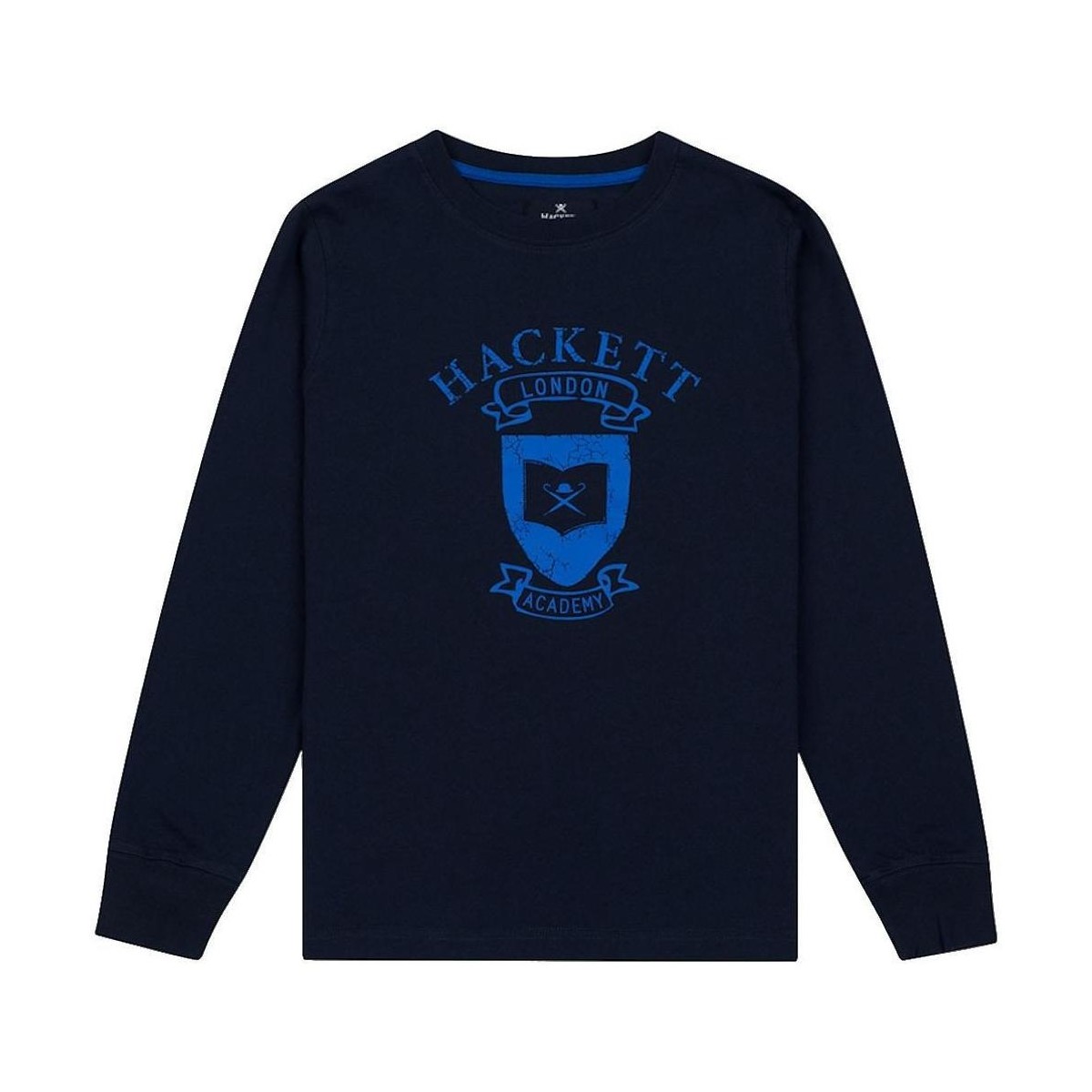 Textil Chlapecké Trička s krátkým rukávem Hackett  Modrá