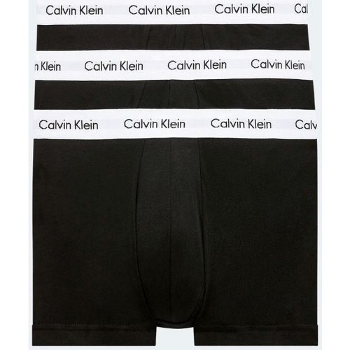 Spodní prádlo Muži Trenýrky Calvin Klein Jeans 0000U2664G 3P LR TRUNK Černá