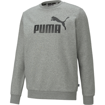 Textil Muži Teplákové bundy Puma ESS Big Logo Crew Šedá