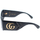 Hodinky & Bižuterie sluneční brýle Gucci Occhiali da Sole  GG0810S 001 Černá