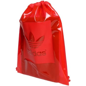 Taška Batohy adidas Originals Originals Gymsack Adicolor Červená
