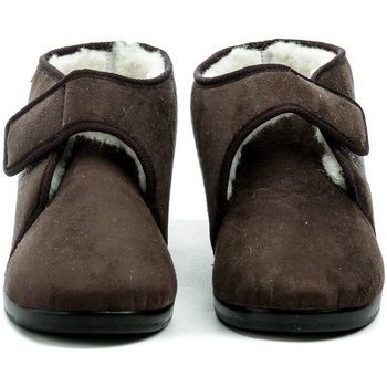 Rogallo 4372-008 hnědé pánské zimní papuče Hnědá