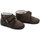 Boty Muži Papuče Rogallo 4372-008 hnědé pánské zimní papuče Hnědá