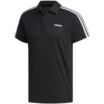 Textil Muži Polo s krátkými rukávy adidas Originals adidas Designed 2 Move 3-Stripes Polo Shirt Černá